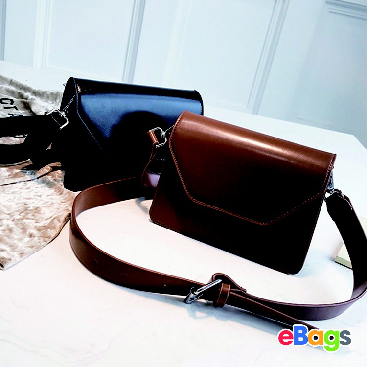 [Sale Cực Hot] Túi Đeo Chéo Nữ Dây To Khóa Bấm Sang Trọng TEB7002