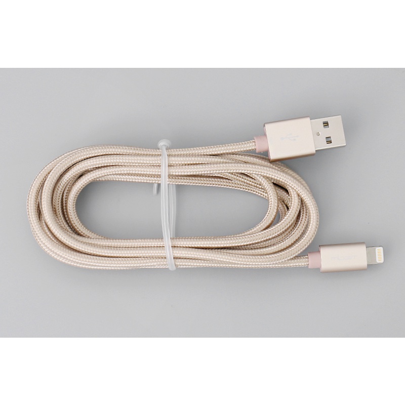 Cáp Lightning MFI 2 m Mbest DS287-WB Gold