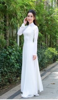 Áo dài trơn 4 tà