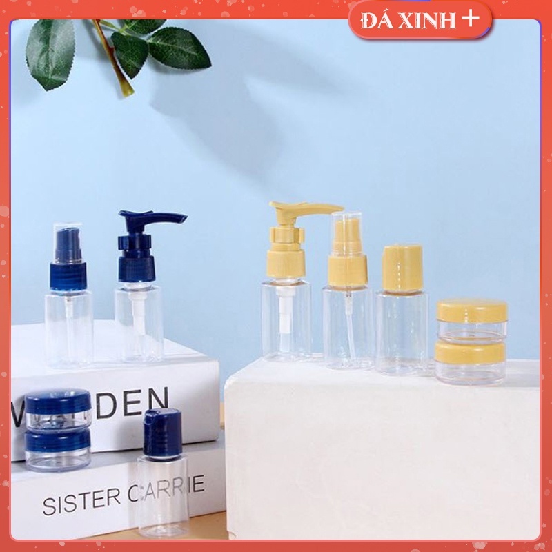 Bộ Chiết Mỹ Phẩm 5 Món Tiện Dụng  Khi Đi Du Lịch