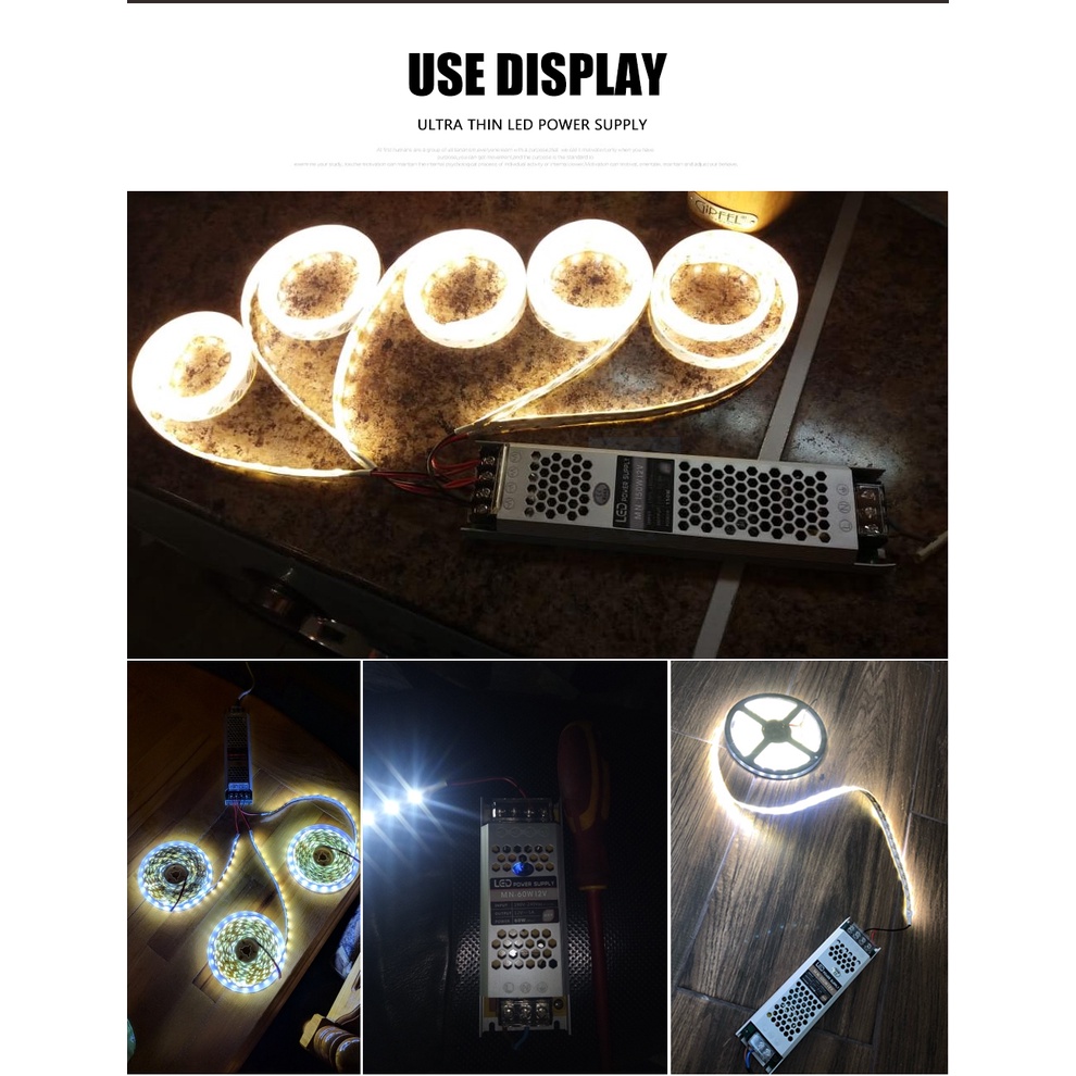 Trình Điều Khiển Đèn LED 12V / 24V 60W / 100W / 150W / 200W / 300W / 400W
