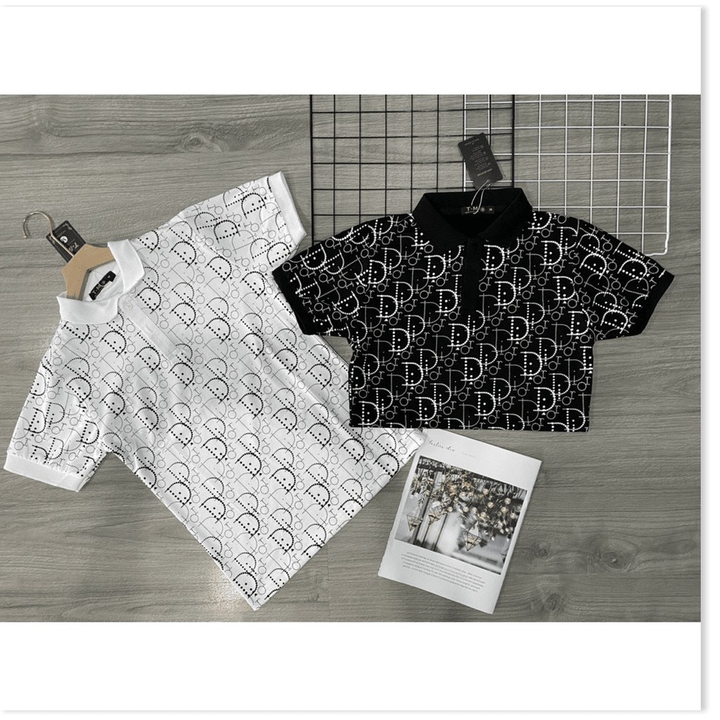 Áo thun cổ trụ nam nữ hoạ tiết cực chất siêu đẹp cho giới trẻ KME STORE