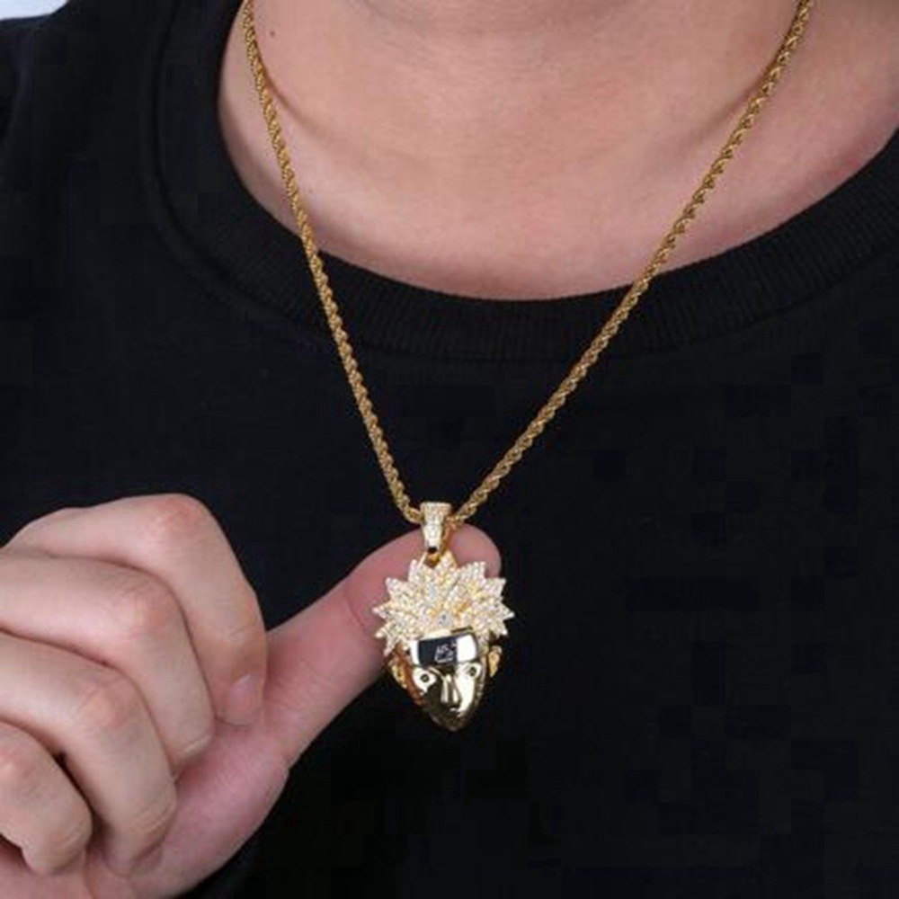 Naruto Naruto Pendant Men's Fashion Hip Hop Pendant Necklace Jewelry