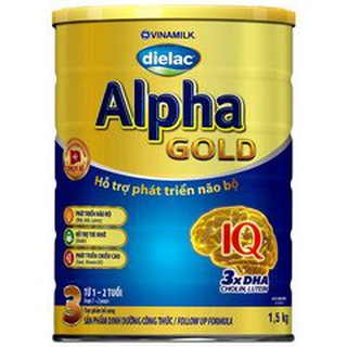 Sữa bột vinamilk dielac alpha gold step 3 - 1,5kg