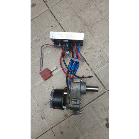 Full bộ motor BLDC ( không than ) giảm tốc 36V 400w của máy cắt cỏ Ryobi
