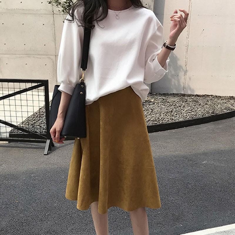 Round Neck Candy Color Loose Lazy Sweatshirt | BigBuy360 - bigbuy360.vn