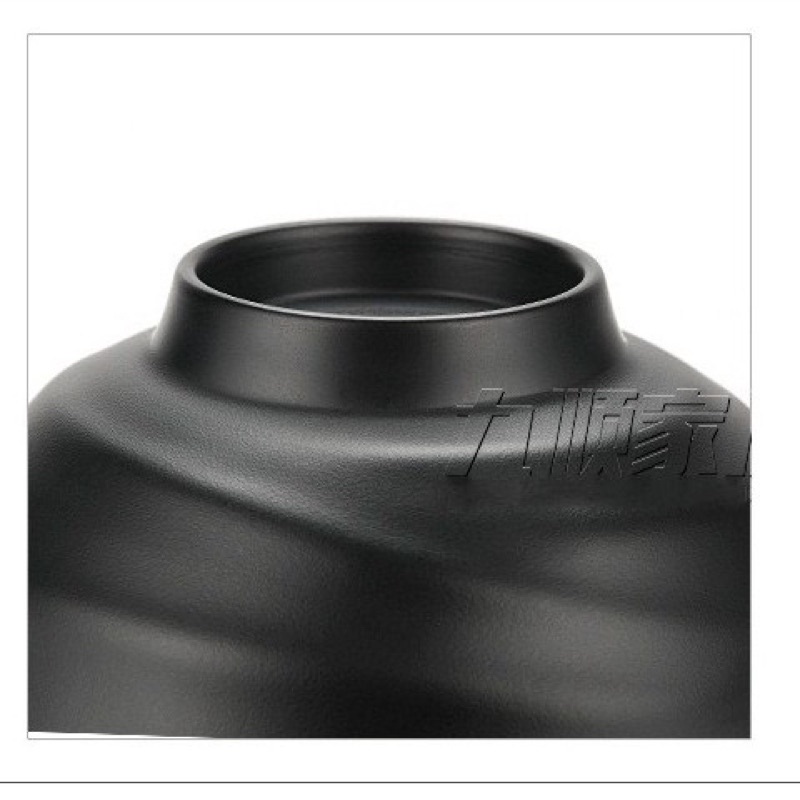 Tô chén bát xoắn màu đen PHÍP MELAMINE cao cấp Hàn Quốc Nhật Bản đủ size
