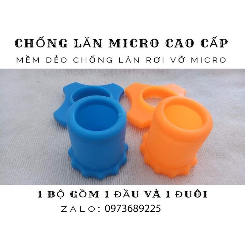 Chống lăn micro cao cấp bao gồm 1 đầu và 1 đuôi như hình - Gía 1 cặp