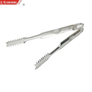 Gắp đá, gắp thức ăn, gắp thịt nướng inox cao cấp sang bóng diêu dầy