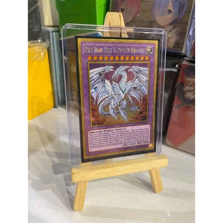 [ Dưa Hấu Yugioh ] Lá bài thẻ bài Neo Blue Eyes Ultimate Dragon – Gold Rare - Tặng bọc bài nhựa bảo quản