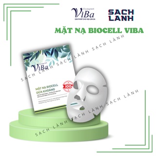  Mặt nạ dừa biocell với khoáng tươi viba lên men tự nhiên cấp ẩm ngừa mụn dưỡng da mịn màng trẻ hóa da - Sạch Lành 