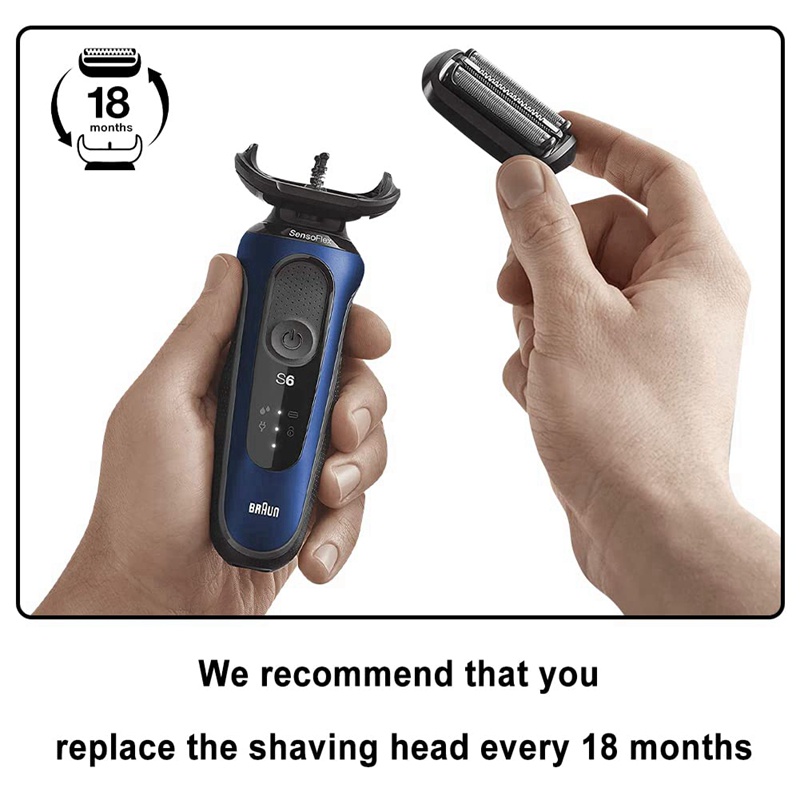 Máy Cạo Râu 53B Chuyên Dụng Cho Braun Series 5 5020S 5018S 5050Cs 6020S 6075Cc 6072Cc