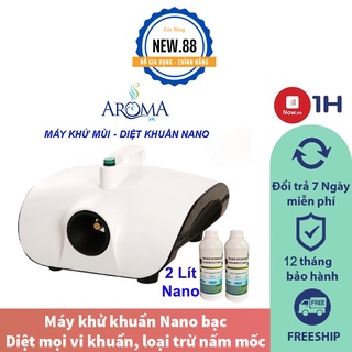 Máy khử khuẩn Nano bạc - Máy khử mùi ô tô - Diệt mọi vi khuẩn, loại trừ nấm mốc cho gia đình, nhà hàng, xe hơi