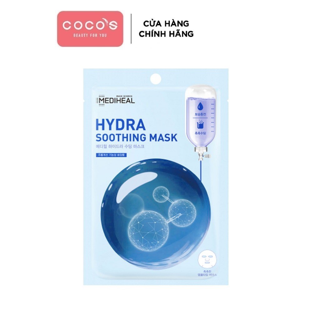 [Mã COSCOCOT4 -8% đơn 250K] Mặt Nạ Cấp Ẩm Hàng Ngày Mediheal Mask 20ml - Hydra Soothing