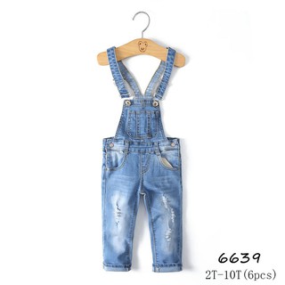 Quần yếm jeans co giãn cho bé cao gầy từ 90-140cm