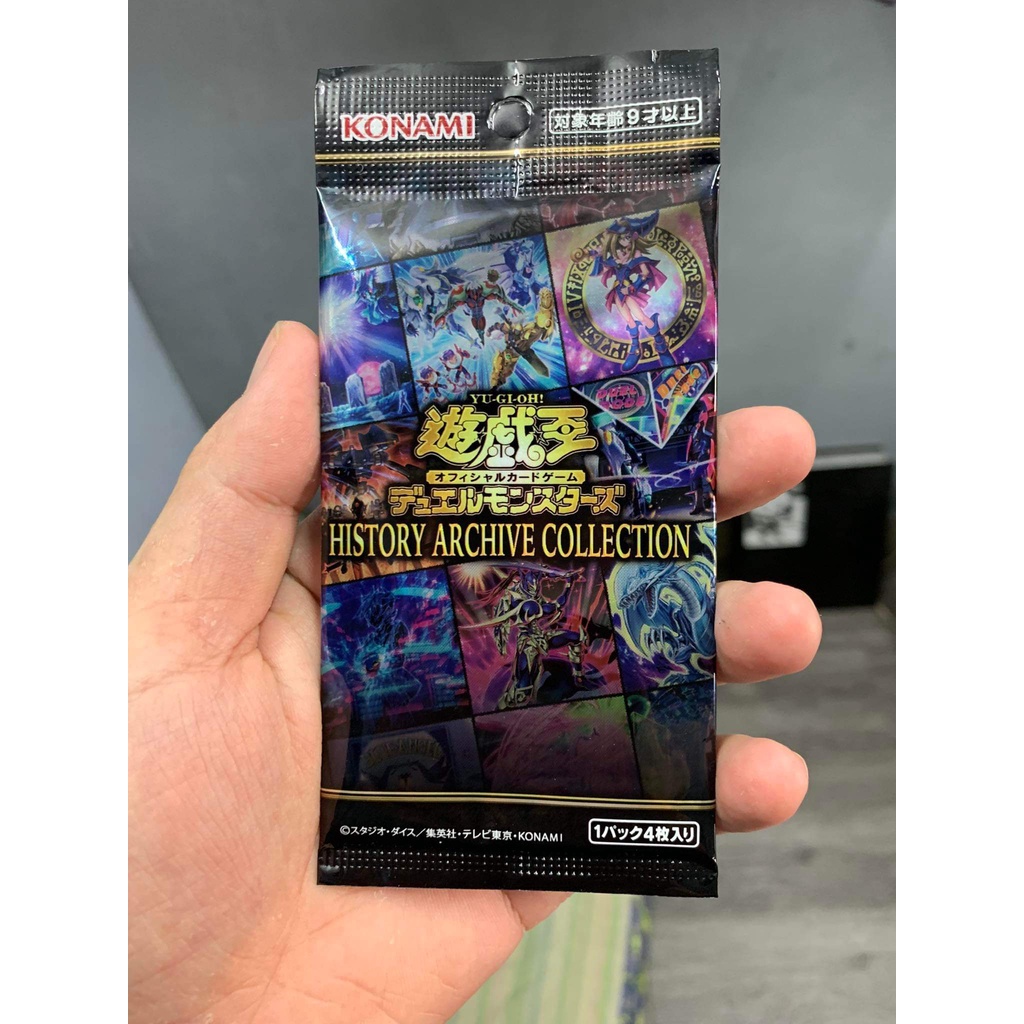 Túi Thẻ Bài Pack History Archive Collection HC01 OCG - 4 Lá Bài Mỗi Túi