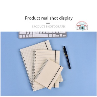 Spiral Notebook A6/A5/B5 Waterproof Simple Planner Diary Stationery for Student Writing Notebook School & Office Supplies