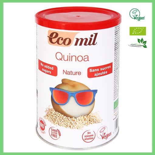 Bột hạt diêm mạch (Quinoa) hữu cơ 400g -ecomil