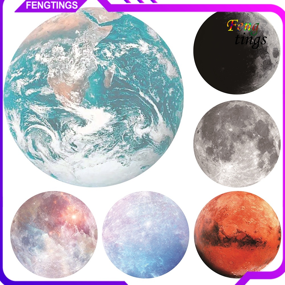 Thảm Lót Chuột Máy Tính Hình Tròn In Họa Tiết Độc Đáo f1