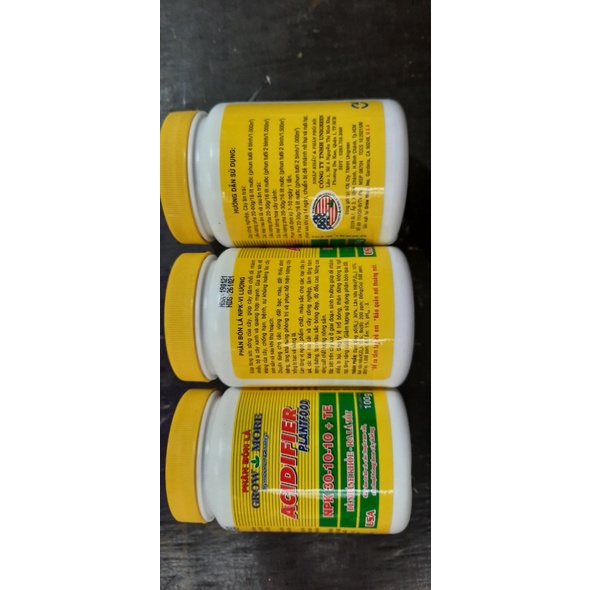 [FREESHIP TỪ 50K] Phân bón lá NPK chuyên dùng Growmore 30-10-10  100g