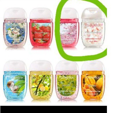 Gel làm sạch và thơm tay khi nối mi