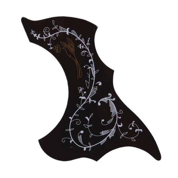 Miếng dán chống xước guitar - dán chống trầy đàn guitar họa tiết Chim ruồi - Guitar pickguard