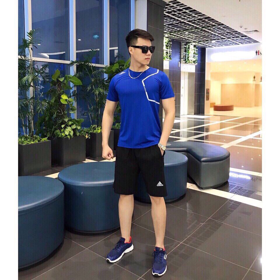 [Mã SR11JUNE5 giảm 20K đơn 50K] Bộ Quần Áo Thể Thao Nam Phối Viền ANH DUY SHOP BTT19 | BigBuy360 - bigbuy360.vn