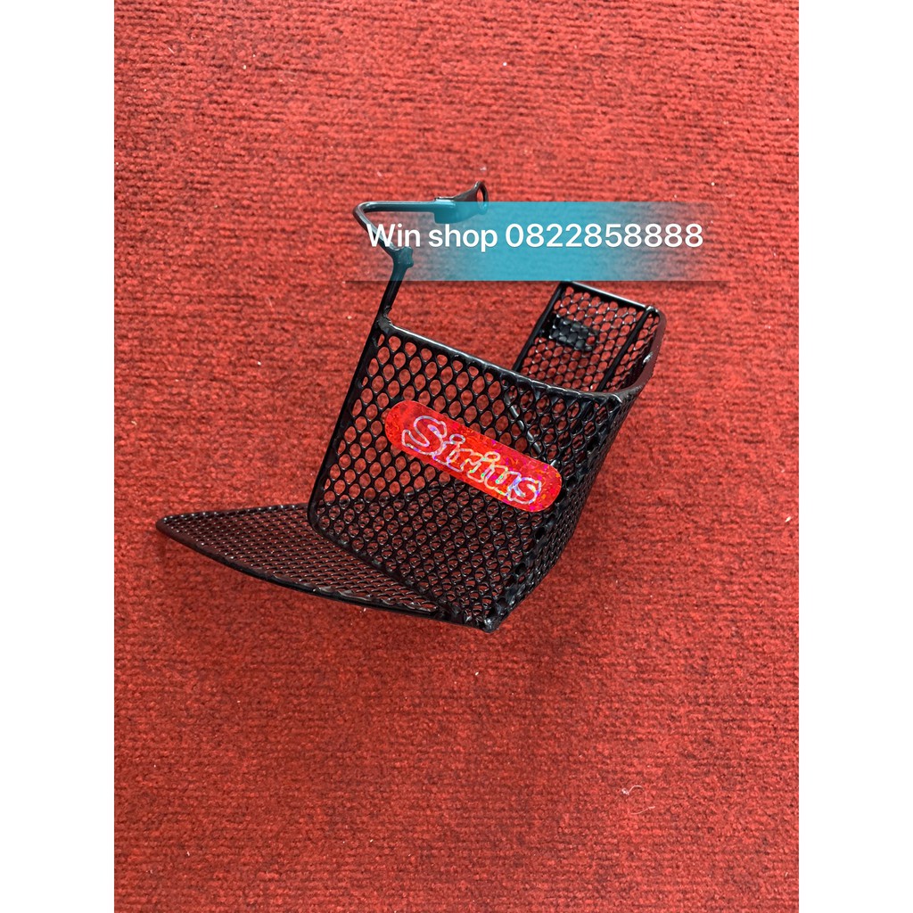 &lt; Giỏ Cạnh Xe Máy&gt; Giỏ Hông Xe Máy Các Loại &lt; Giỏ Tròn , Vuông &gt; như xe exciter/ winner/ wave 100/ wave 110/ sirius...