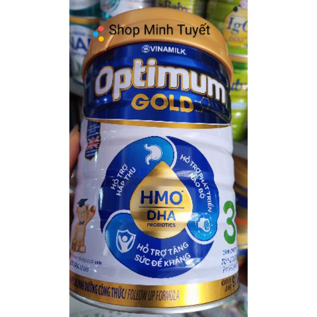 Sữa bột Optimum gold 3_900g