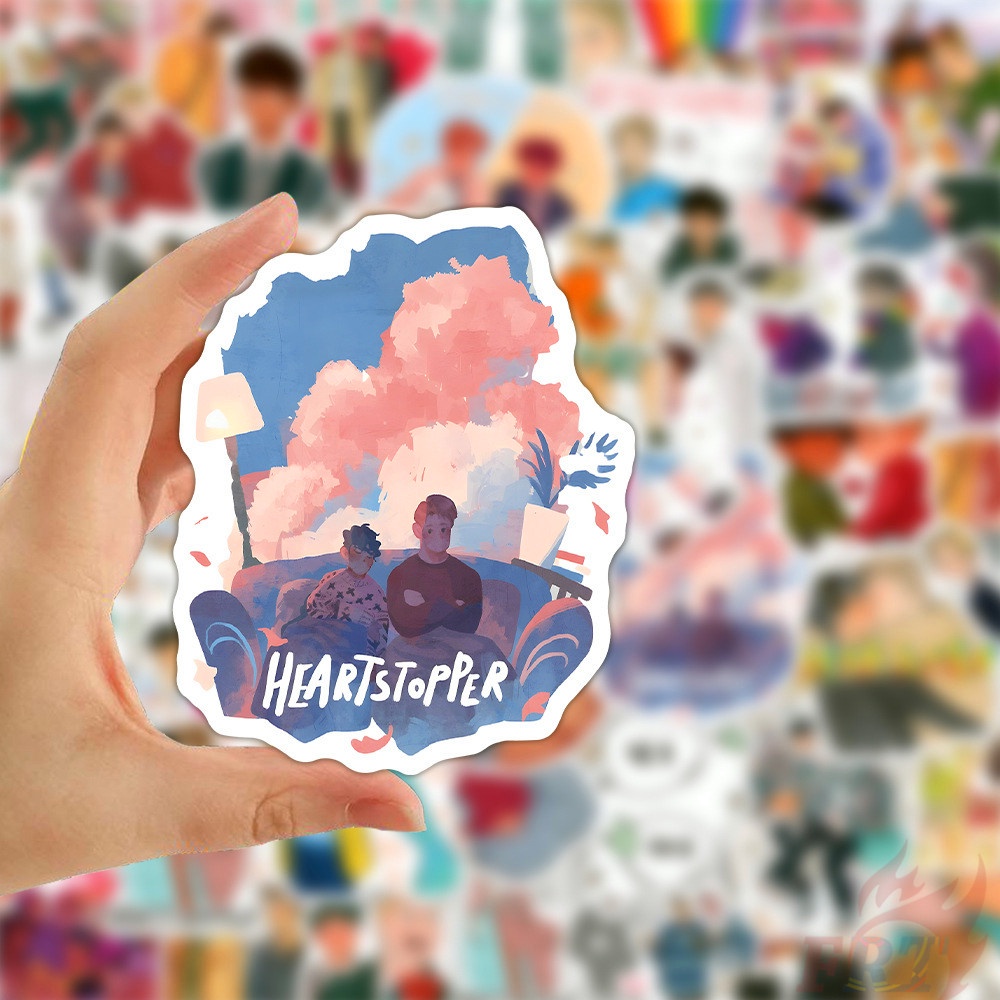 50Pcs/Set ❉ Heartstopper Series 02 Stickers ❉ Waterproof DIY Fashion Decals Doodle Stickers