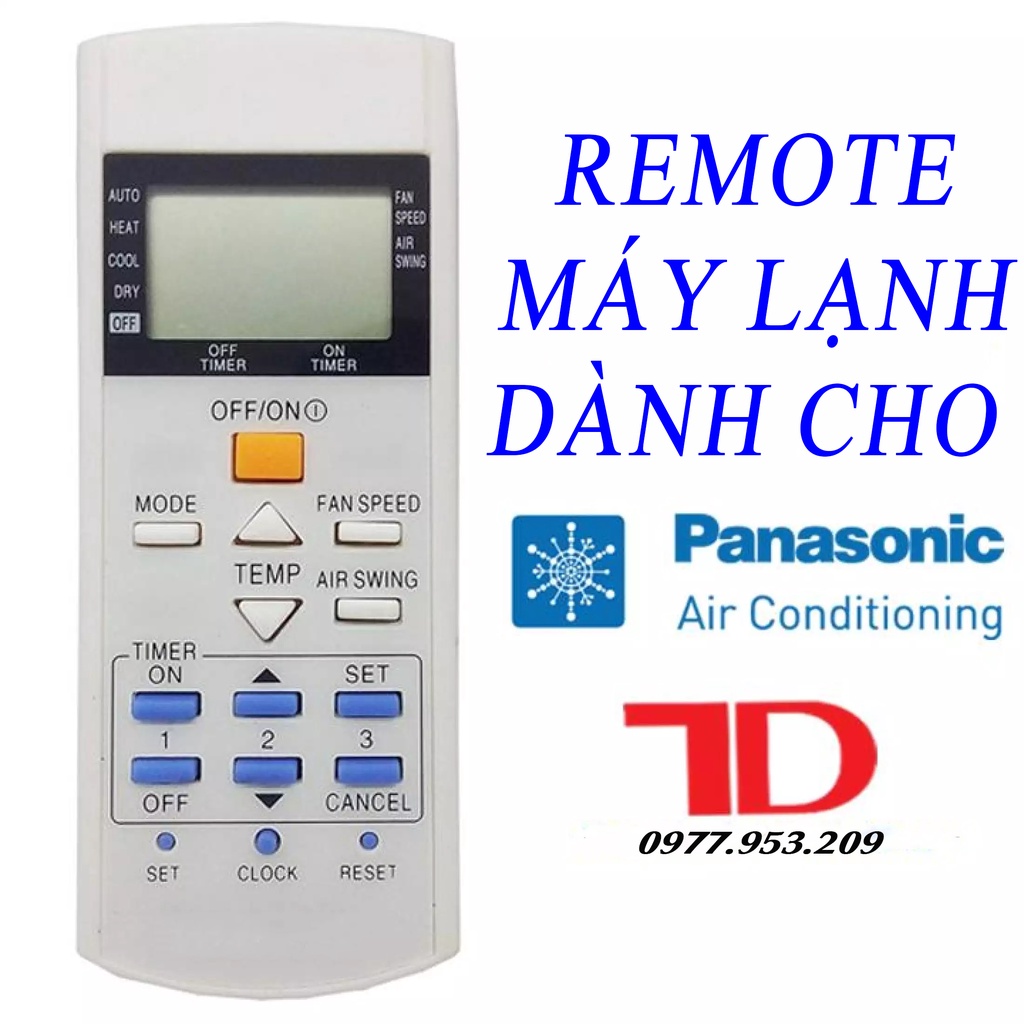 Remote máy lạnh Panasonic