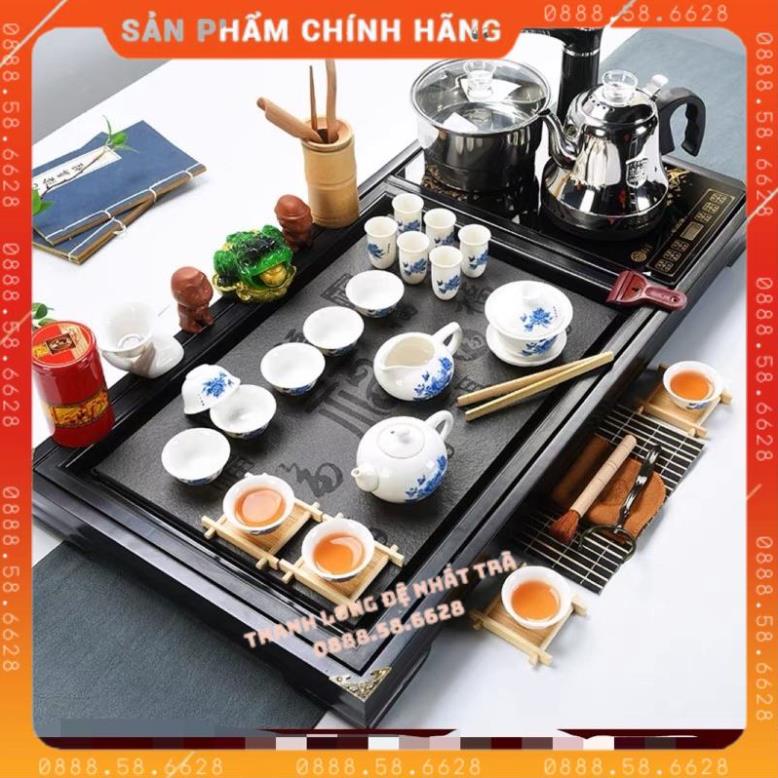Bàn Trà Điện Tự Động ⚡ CAM KẾT CHÍNH HÃNG ⚡ Bàn trà điện thác nước với hệ thống thoát nước thông minh