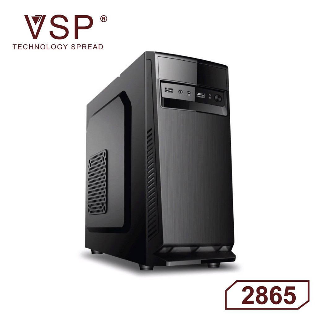 [Mã SKAMSALE03 giảm 10% đơn 200k] Thùng Máy Tính Case VSP 2865 (mATX) (KHT)