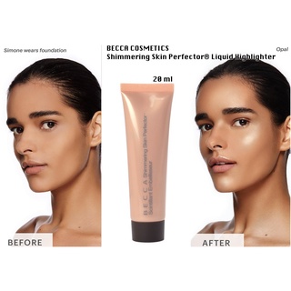Kem bắt sáng kiêm lót dạng lỏng Highlighter Becca Shimmering Skin Perfector Màu Opal