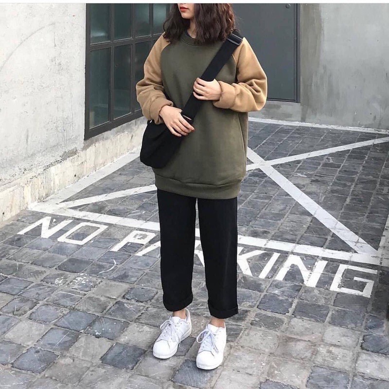 QUẦN KAKI BASIC PANTS UNISEX ( Đen - Tan )