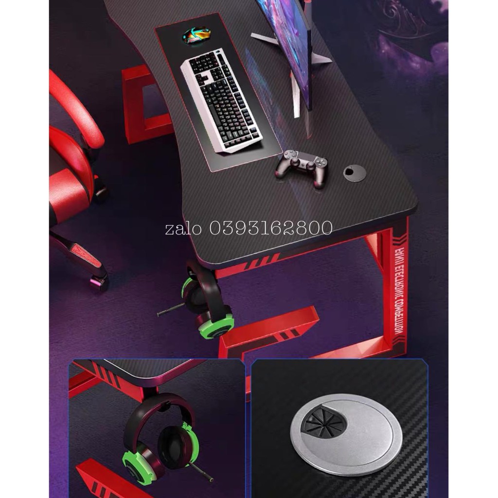 (Sẵn 1m ) Bàn Gaming Cỡ Lớn Nhiều Kích Cỡ 100, 120,140,160 cm