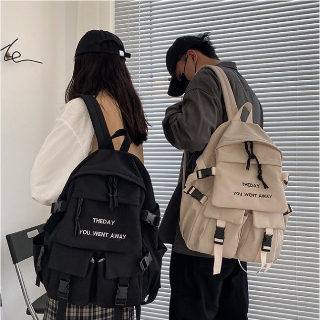 Balo nam nữ đi học chống thấm nhiều ngăn Hàn Quốc BAG U HTN26