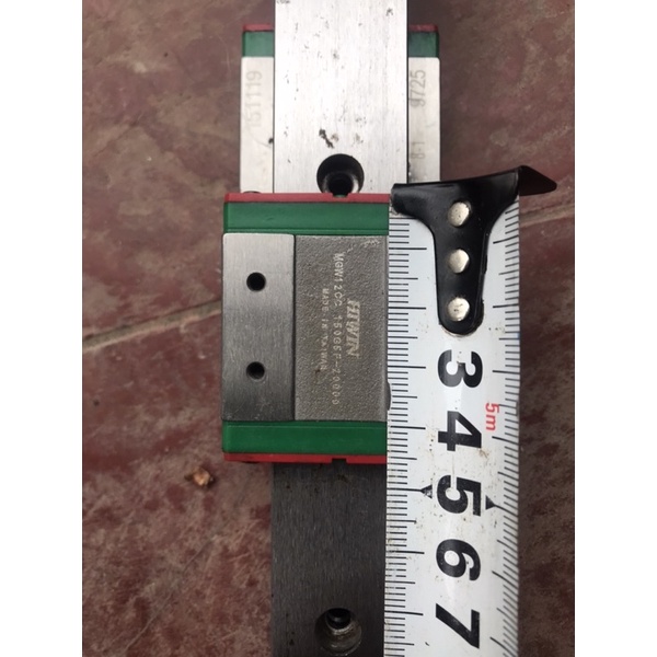 Cặp ray bản 2,5cm dài 27cm