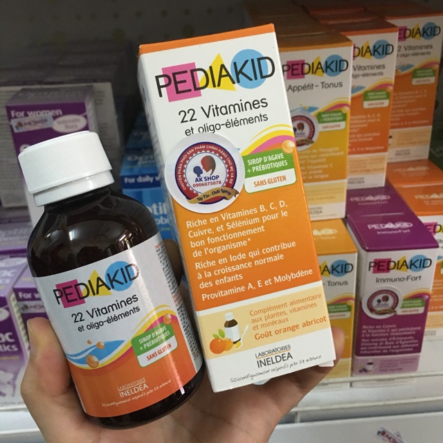 22 vitamin Pediakid hàng chính hãng Pháp