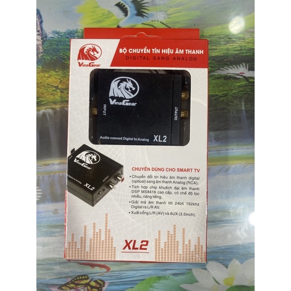 Thiết bị chuyển đổi âm thanh tivi 4K (Quang học) ra Amply có cổng audio 3.5 SAMMEDIA dùng nguồn USB âm thanh cực to