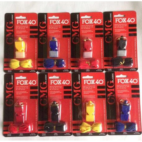 Còi Fox 40 còi nhựa có dây đeo cổ
