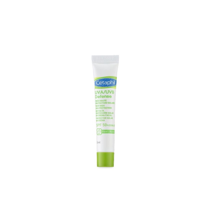 [Gift date 12/2022] Kem chống nắng Cetaphil Uva/Uvb Defense Very High Suncreen Protection SPF50+/UVA28 5ml