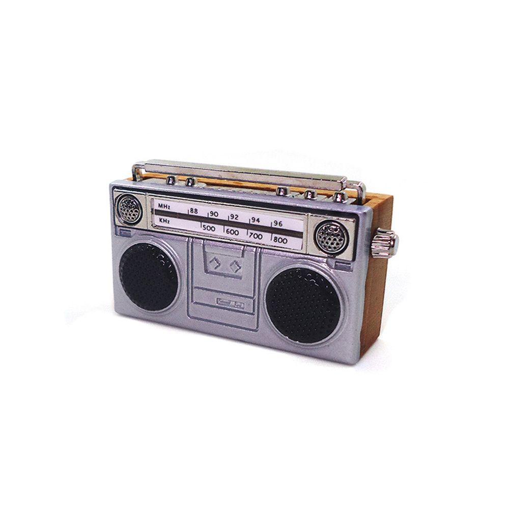 Mô Hình Radio Mini Tỉ Lệ 1: 12 Dùng Để Trang Trí Nhà Búp Bê