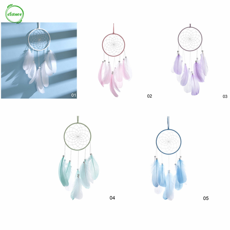 Dream Catcher có đèn LED phong cách ngọt ngào dành cho trang trí