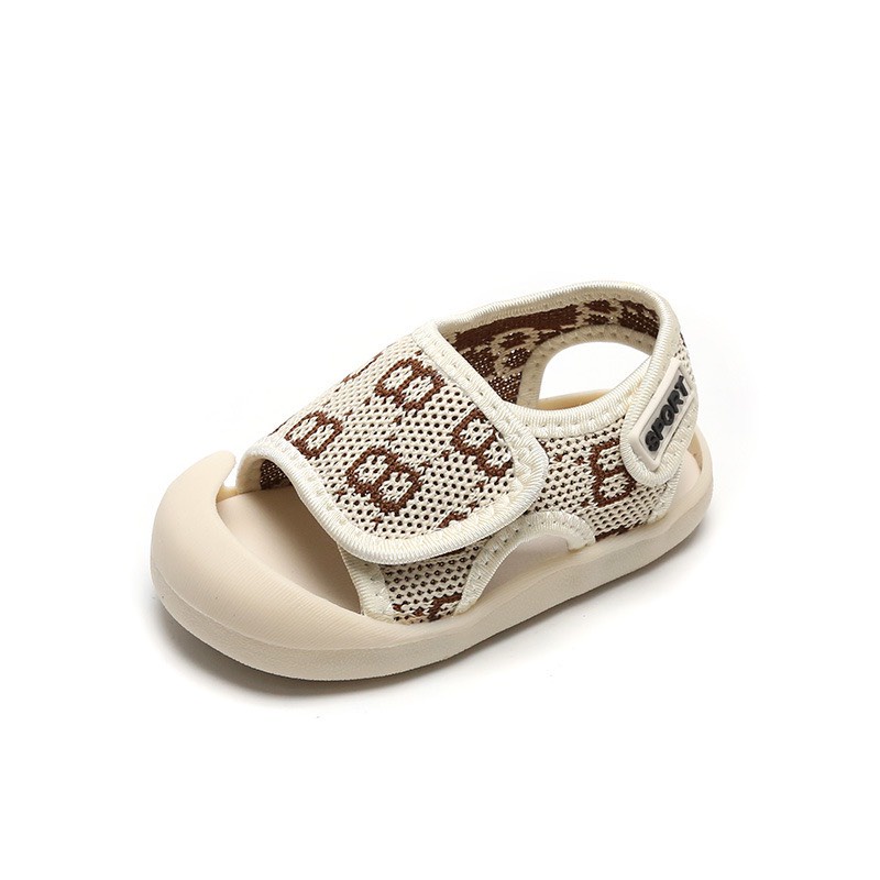 Sandal cho bé có quai dán kèm chống vấp đi êm chân mã C3