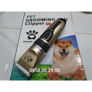 Tông đơ cắt lông chó mèo. tông đơ cạo lông thú cưng lưỡi sứ cắt êm.