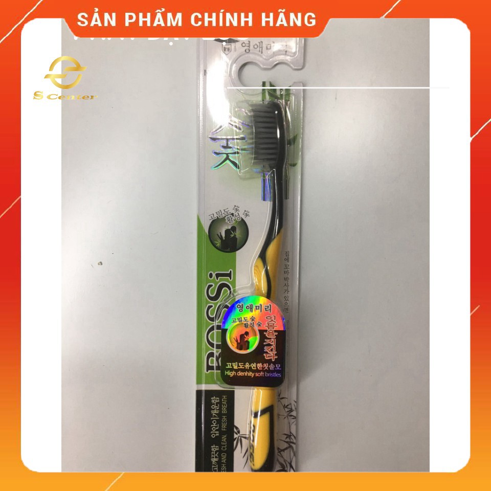 Bàn chải đánh răng than Tre  ❤️SIÊU HOT- BÁN LẤY 5 SAO 👍 - SCenter - bàn chải BOSSI Hàn Quốc