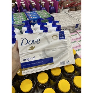 🧼💦 xà bông cục dove white beauty 1.7kg gồm 106gr _nhập mỹ 🗽✈️