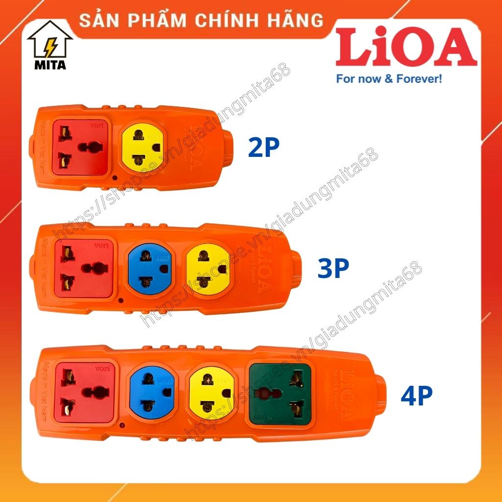 Ổ cắm điện LiOA siêu tải không dây 6600W 2 lỗ, 3 lỗ, 4 lỗ - MITA