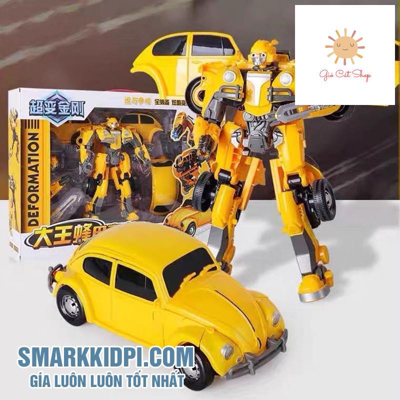 KÍCH THÍCH TƯ DUY TRẺ- Đồ chơi Robot Biến Hình Ô tô Tranformer 2in1 (Bumblebee)
